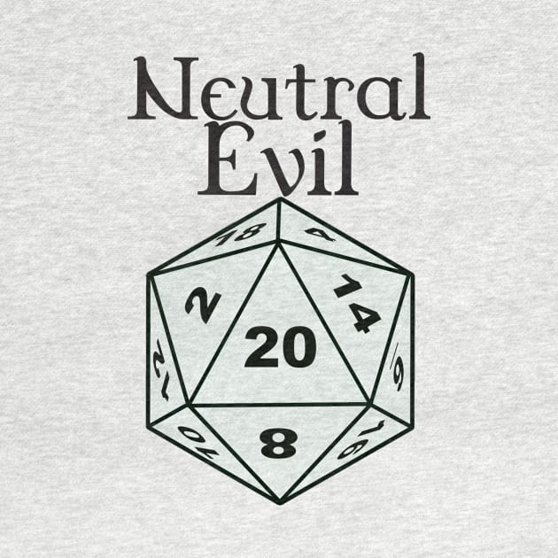 Neutral Evil Alignment by DennisMcCarson